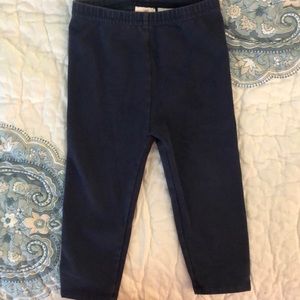 Hanna Anderson navy leggings